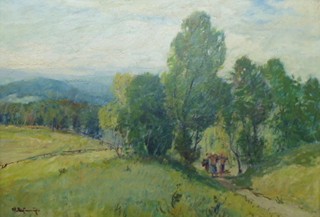VÁCLAV FRANTIŠEK ULŠMÍD (1903-1985) - ZA HARTMANICEMI