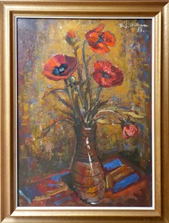 BOHUMIL STANISLAV URBAN (1903-1997) - MÁKY V KAMENINOVÉ VÁZE