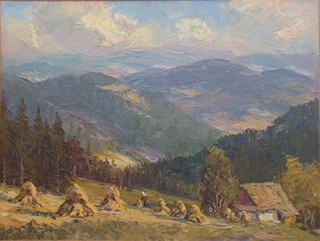 ADOLF HAJDUČEK (1911-1971) - ŽNĚ V BESKYDECH