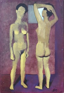 ERNEST NEUSCHUL (1895-1968) - NAHÉ ŽENY