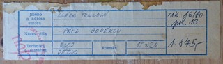 KLÁRA TRNKOVÁ (NAR. 1949) - PŘED BOUŘKOU