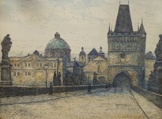 JÓŽA BROŽ - PODVEČER NA KARLOVĚ MOSTĚ