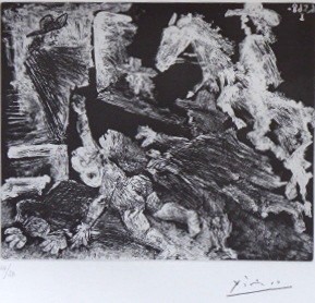 PABLO PICASSO (1881-1973) - LA CÉLESTINE, POURSUITE