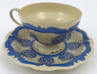 ČAJOVÝ ŠÁLEK V ROKOKOVÉM STYLU - ROSENTHAL, POMPADOUR