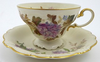 SLONOVINOVÝ KVĚTINOVÝ ŠÁLEK - ROSENTHAL, IVORY, DAPHNE