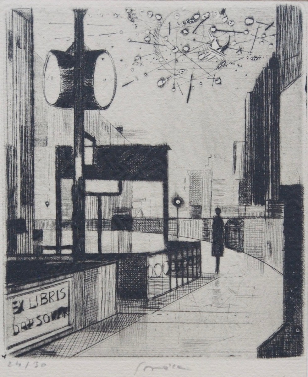 Pravoslav Sovák (1926 - 2022) - Exlibris – MĚSTO