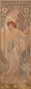 Alfons Mucha (1860 - 1939) - SNĚNÍ VEČERA