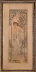Alfons Mucha (1860 - 1939) - SNĚNÍ VEČERA