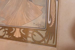 Alfons Mucha (1860 - 1939) - SNĚNÍ VEČERA