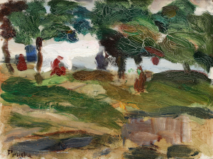 Jindřich Prucha (1886 - 1914) - Letní Krajina