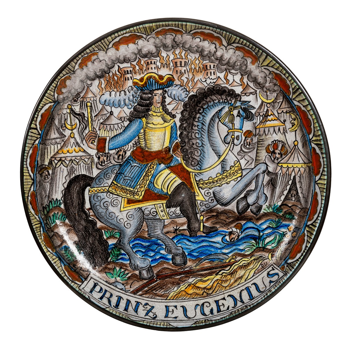 Schleiss von Gmünden, F. Züllow - Princ Eugen Savojský