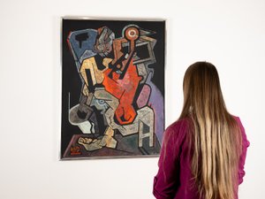 Jan Smetana (1918 - 1998) - Groteskní figura