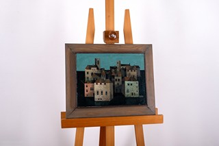 Vlastimil Beneš (1919 - 1981) - Město na ostrově