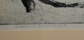 Vladimír Boudník (1924 - 1968) - Grafika