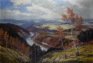 Ladislav Vraný - Údolí řeky Sázavy