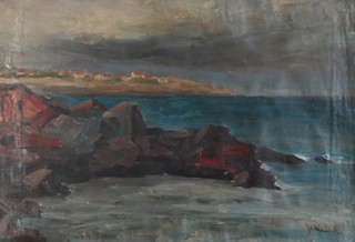 F. Jelínek (1871 - 1945) - Moře před bouří