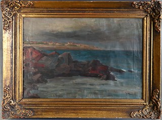F. Jelínek (1871 - 1945) - Moře před bouří
