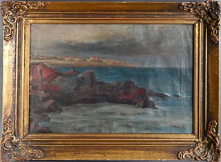 F. Jelínek (1871 - 1945) - Moře před bouří
