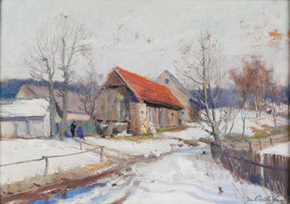 Josef Procházka (1909 - 1984) - Zima na Hruškové