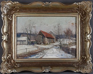 Josef Procházka (1909 - 1984) - Zima na Hruškové