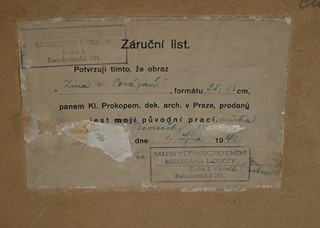Jaroslav Panuška (1872 - 1958) - Zima v Posázaví