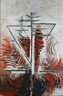 Alva Hajn (1938 - 1991) - Abstrakce