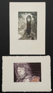 Dudek Josef | Kafka, Mozart + 4 (konvolut šesti grafik)