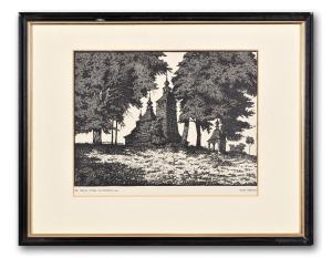 Řeřicha Josef - Kostely - 6 dřevorytů
