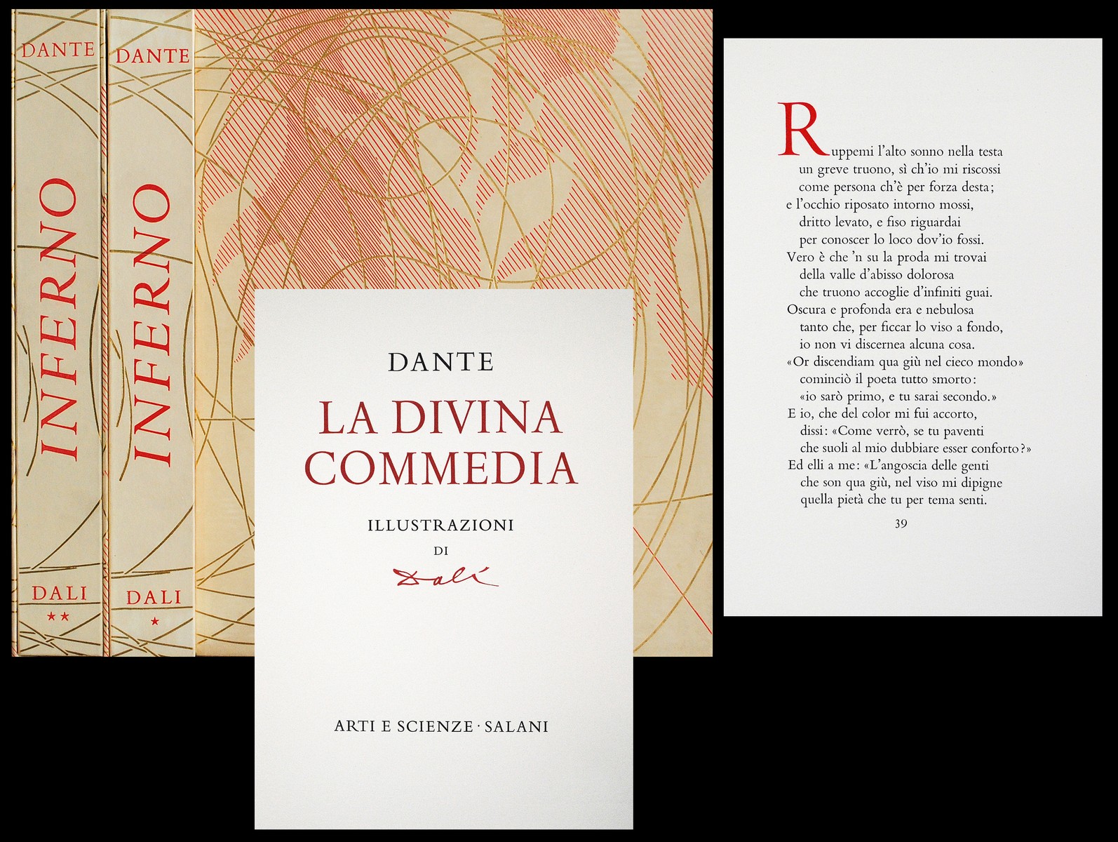 Dante Alighieri - La Divina Commedia (Inferno I.+II.)