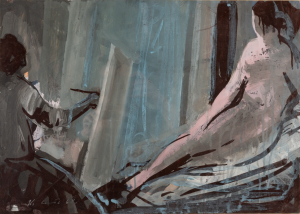 Karel Souček | Akt v ateliéru
