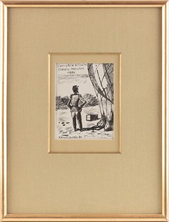 Kamil Lhoták (1912 - 1990) - L‘aerophile militaire Chalais-Meudon 1880, 1980