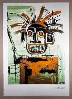 Jean-Michel  Basquiat (1960 - 1988) - Litoofset