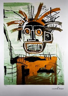 Jean-Michel  Basquiat (1960 - 1988) - Litoofset