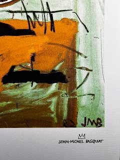 Jean-Michel  Basquiat (1960 - 1988) - Litoofset