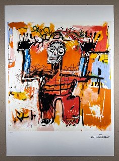 Jean-Michel  Basquiat (1960 - 1988) - Litoofset