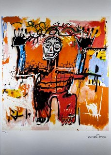 Jean-Michel  Basquiat (1960 - 1988) - Litoofset