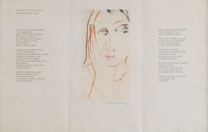Ota Janeček - Ilustrace k básni Kašmírový šál