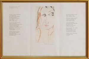 Ota Janeček - Ilustrace k básni Kašmírový šál