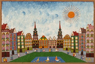 Jan Hruška (1918 - 2004) - Léto ve městě