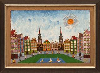 Jan Hruška (1918 - 2004) - Léto ve městě