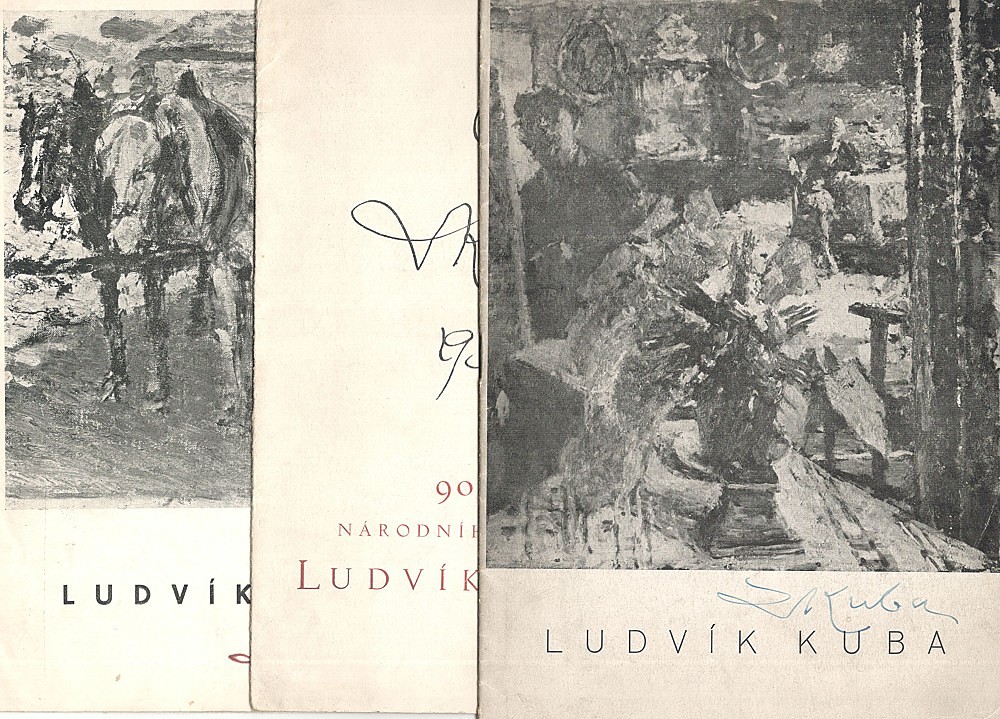 Ludvík Kuba - 3x katalog