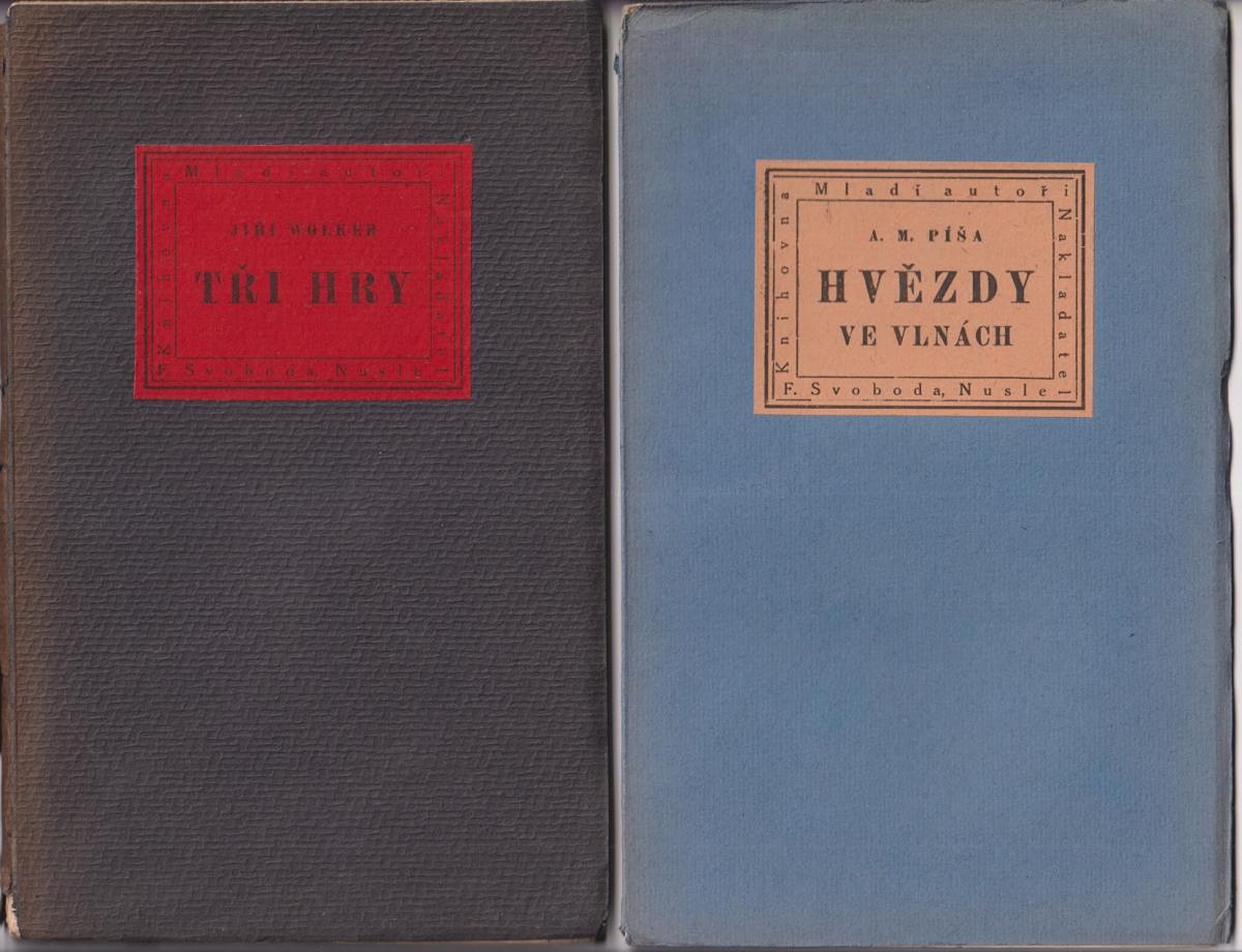 Jiří Wolker - Tři hry; A.M. Píša: Hvězdy ve vlnách; J. Hůlka: Vrah; F. Branislav: Bílý kruh