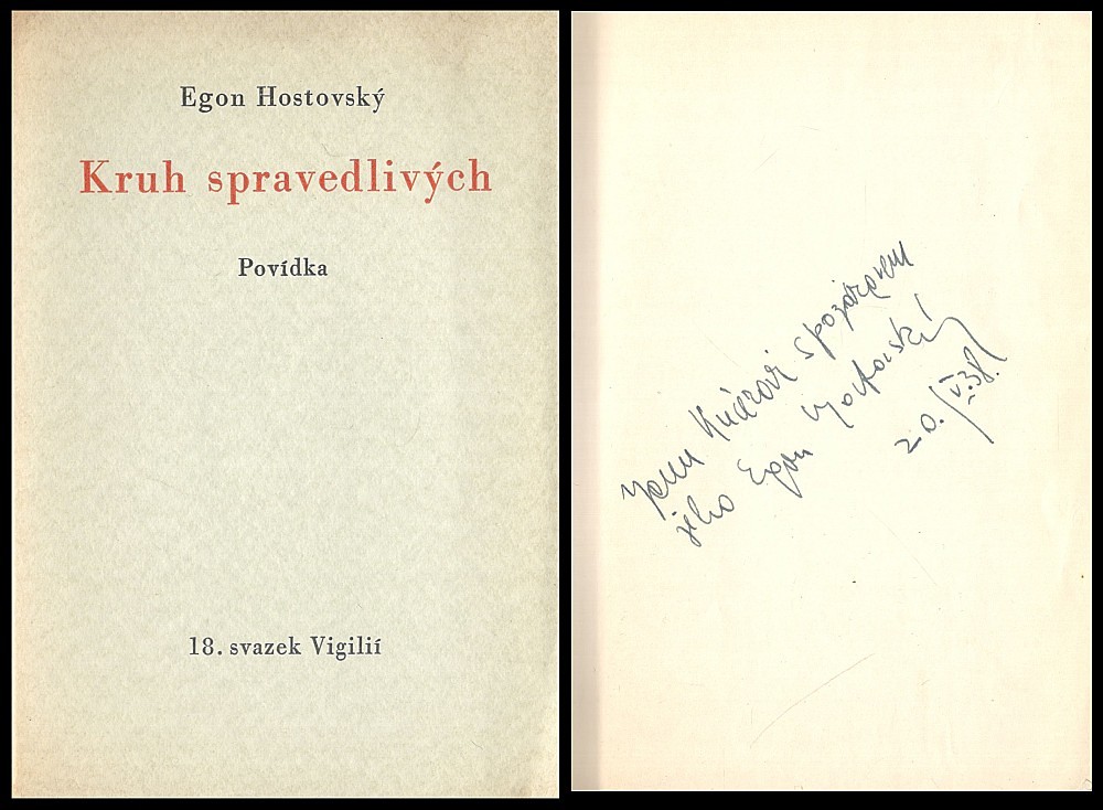 Egon Hostovský - Kruh spravedlivých (povídka)