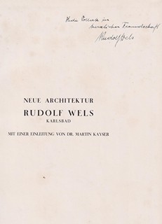 Rudolf Wels - Neue Architektur: Karlsbad
