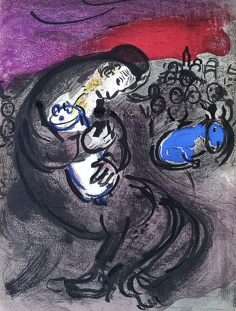 Marc Chagall (1887 - 1985) - Nářky Jeremiáše