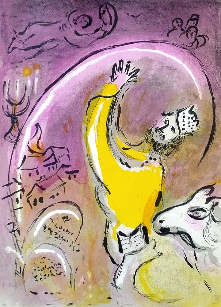 Marc Chagall (1887 - 1985) - Anděl ráje