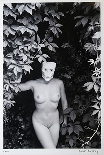 Karol Kállay (1926 - 2012) - Akt s maskou