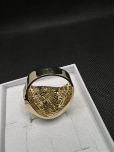 Zlatý prsten Versace Medusa 14kt