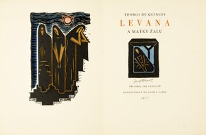 Josef Čapek | Thomas de Quincey: Levana a matky žalu