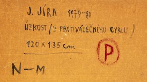 Josef Jíra | Úzkost (z Protiválečného cyklu)